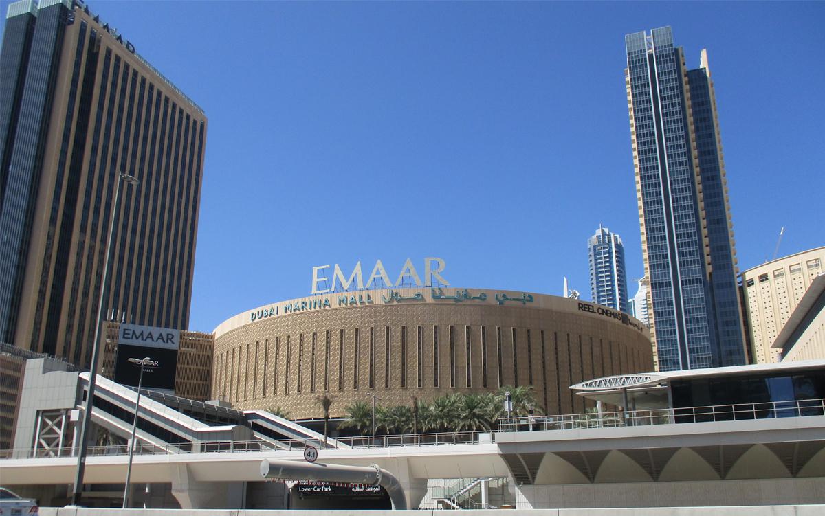 Dubai Marina Mall and Hotel